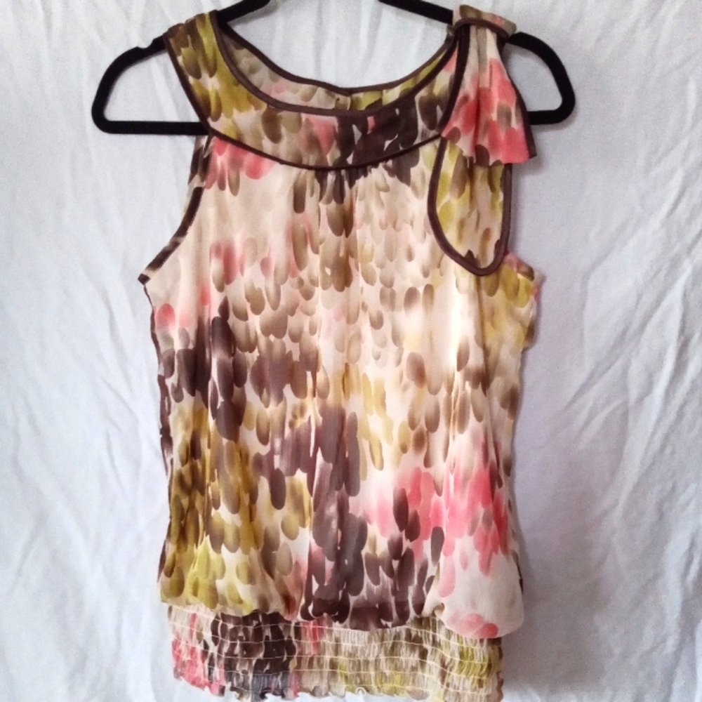 A. Byer sleeveless top, size L